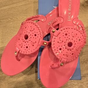 Jack Rogers Vibrant Pink Sandals